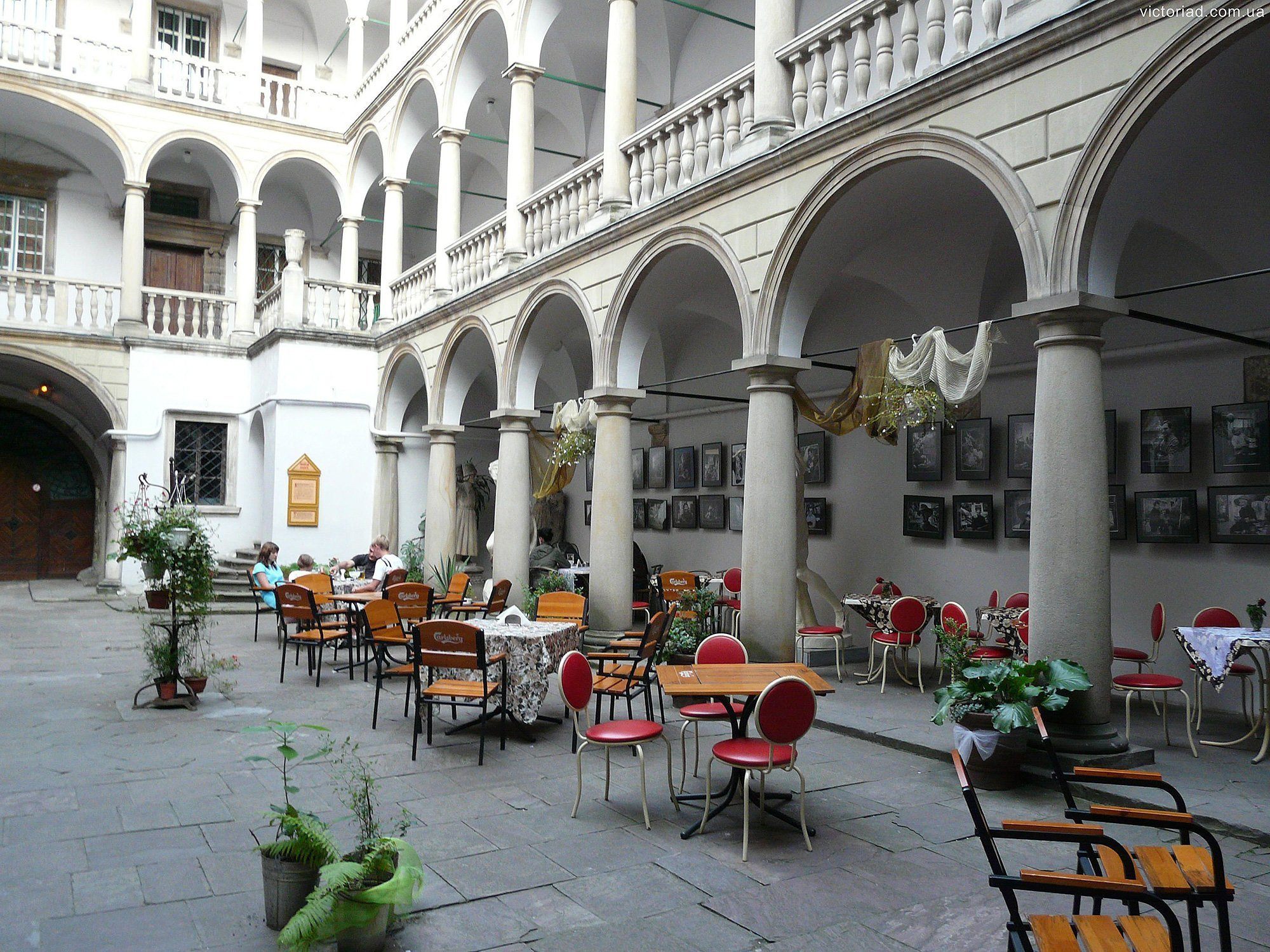 Italian courtyard